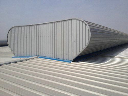 现代化的厂房需提倡选用“低碳节能”型的屋顶通风气楼